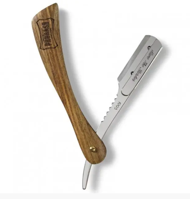 Опасная бритва (шаветта) Proraso Shavette straight razor деревянная 54 г