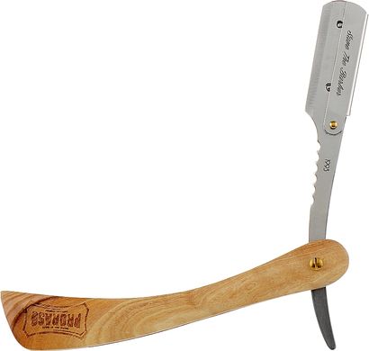 Опасная бритва (шаветта) Proraso Shavette straight razor деревянная 54 г