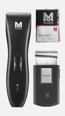 Набор для стрижки Moser (машинка Neo+Mobile Shaver+пеньюар)