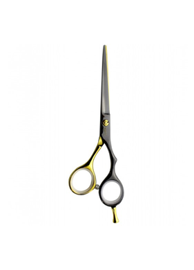 Ножиці перукарські професійні золото-чорні 6,0 SPL 96816-60