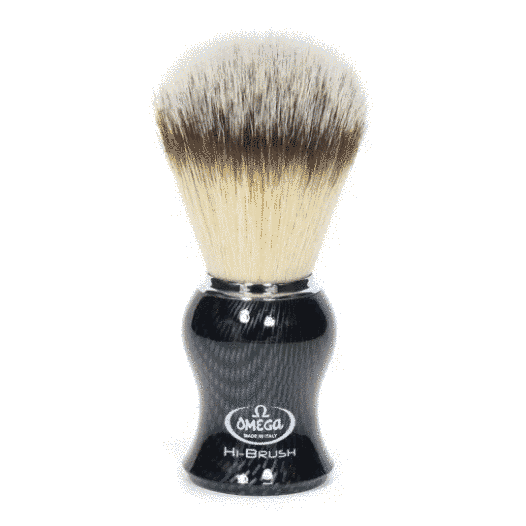 Помазок Для Бритья Omega Hi-Brush 0146650 Carbon Effect Синтетика