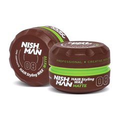 Воск Для Стилизации Волос Nishman Hair Wax 08 Matte 150 мл