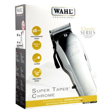 Машинка для стрижки Wahl Chrom SuperTaper 08463-316