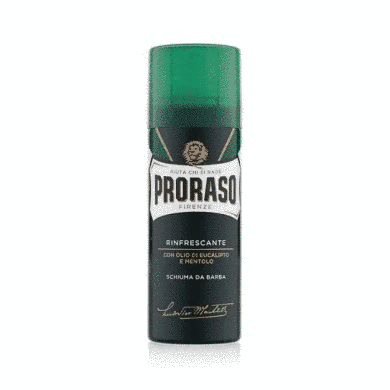 Піна Для гоління Proraso Green (New Version) Shaving Foam Refresh Eucalyptus 50 мл