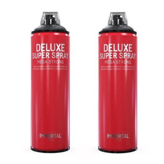 Спрей для прочной фиксации волос Immortal Deluxe Super Spray Mega Strong (500мл) INF-108