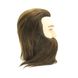 Манекен навчальний з натуральним волоссям та бородою “Каштан” 520/A-1, 520/А-1
