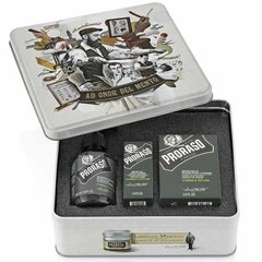 Набор Для Бороды Proraso Metal Box Beard Care Cypress & Vetyver Gift Set