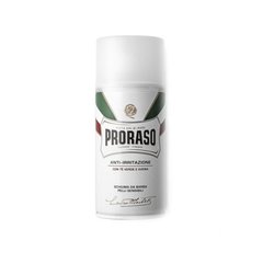 Піна для гоління Proraso White (New Version) Shaving foam зелений чай для чутливої шкіри 50 мл