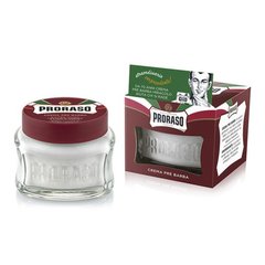 Крем до гоління Proraso Red (New Version) Pre-shaving cream з маслом ши для жорсткої щетини 100 мл
