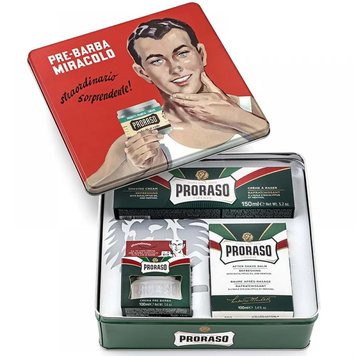 Набір для гоління Proraso Green Proraso Vintage Selection Gino Gift Set