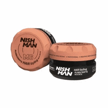 Матовий віск для стилізації волосся Nishman Hair Styling Wax M6 100 мл