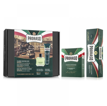 Набір для гоління Proraso Duo Pack Tube + Lotion Refreshing