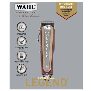 Профессиональная стрижка WAHL Legend Cordless 5V