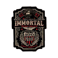 Деревянный Постер "Immortal Infuse Wood Poster" Barber 100 Prof 46х80 См
