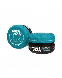 Віск матовий для стилізації волосся Nishman Matte Finish Super High Hold Wax M4 100 мл