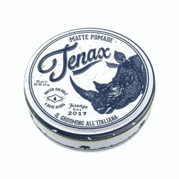 Матовая моделирующая помада на водяной основе Tenax Hair Matte Pomade Strong Hold 125 мл