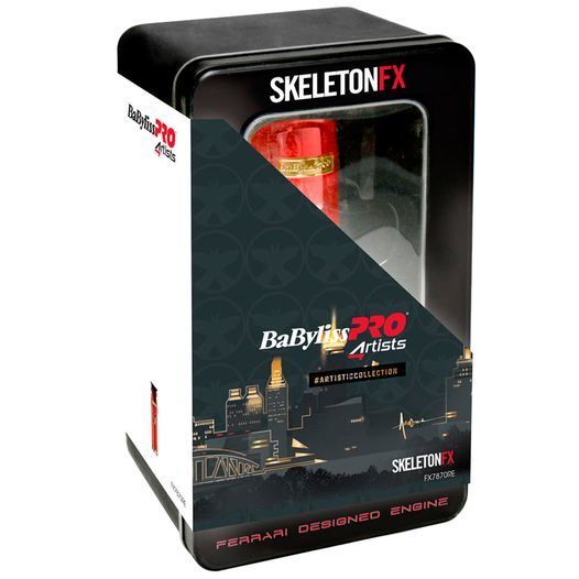 BaByliss PRO FX7870RE Skeleton Red FX Trimmer BAB FX7870RE