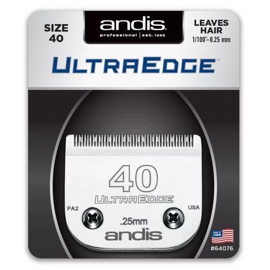 Ножевой блок Andis Ultra Edge №40, 0,25 мм AN u 64076