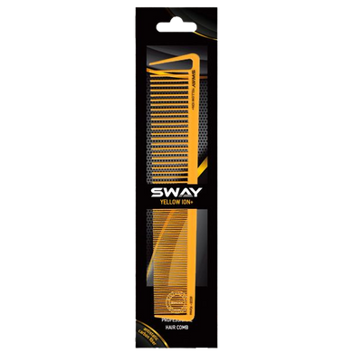 Комбинированная расческа Sway Yellow ion+ 006