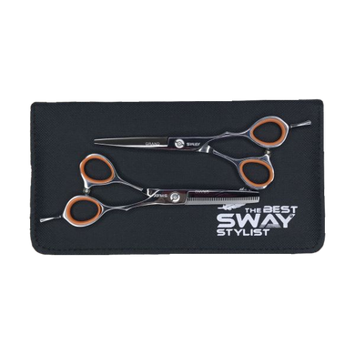 Набор парикмахерских ножниц Sway Grand 401 размер 6