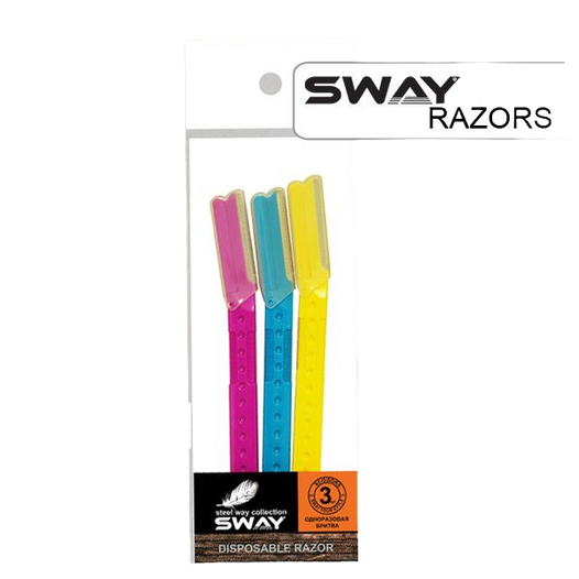 Комплект одноразових бритв SWAY RAZOR 3in1