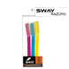 Комплект одноразових бритв SWAY RAZOR 3in1