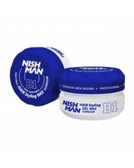 Воск-гель для стилизации волос Nishman Gel Aqua Wax Gum Gum B1 150 мл