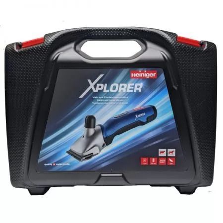 Машинка для стрижки ВРХ та коней Heiniger Xplorer, 3 акумулятори