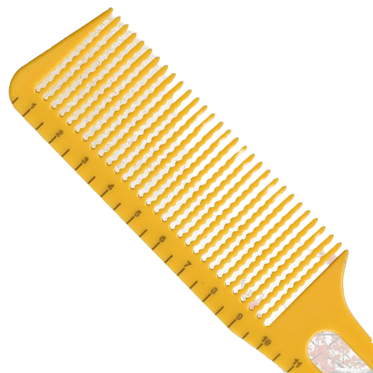 Гребінець для стрижки під машинку Sway Yellow ion+ 011