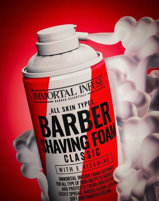 Піна для гоління Immortal Barber Classic 500 мл