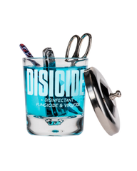 Маникюрный стакан для дезинфекции инструментов Disicide Small Glass Jar, 160 ml