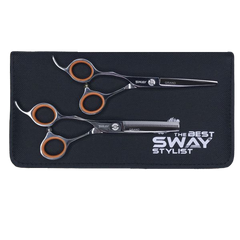 Набор парикмахерских ножниц для левшей Sway Grand 481 размер 5,5