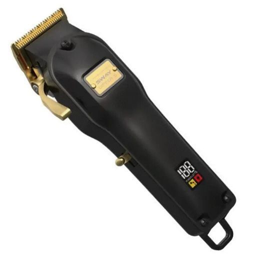 Набір для стрижки Машинка для стрижки Sway Dipper S Black and Gold Edition + Триммер для стрижки Sway Vester S Black and Gold Edition