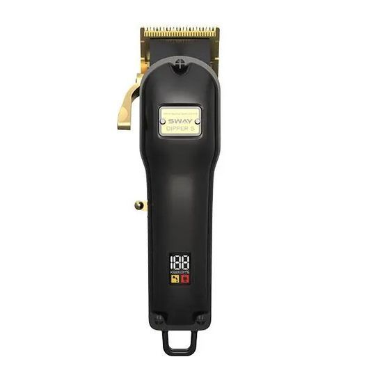 Набір для стрижки Машинка для стрижки Sway Dipper S Black and Gold Edition + Триммер для стрижки Sway Vester S Black and Gold Edition