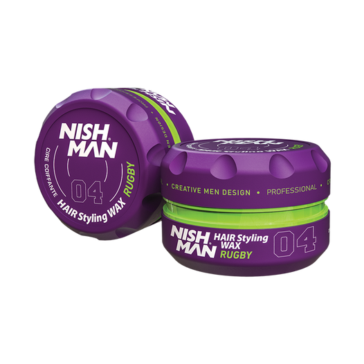 Віск для стилізації волосся Nishman Hair Styling Wax Rugby 04 150 мл