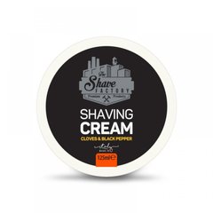 Крем для гоління The Shave Factory Cloves & Black Pepper Shaving Cream 125 мл