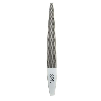 Пилочка для ногтей с металлической насечкой SPL, 17.3см, 9830