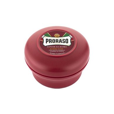 Мило для гоління Proraso Red (New Version Super Formula) Nourish Sandalwood Shaving Soap Jar 150 мл