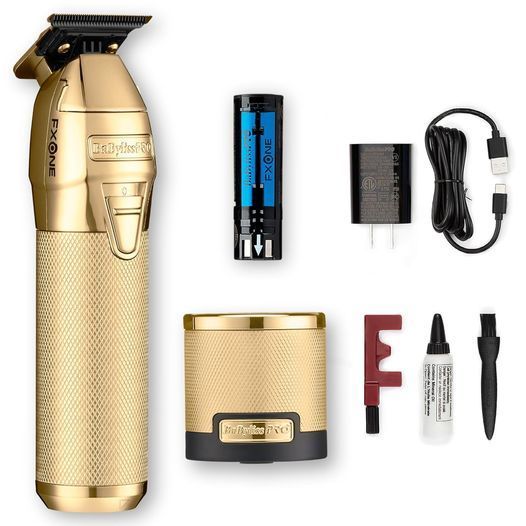 Тример для окантовки BaByliss PRO FxOne All-Metal Gold Skeleton FX799GE