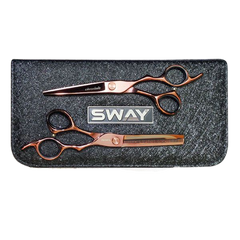 Набір перукарських ножиць Sway Art Chokolate розмір 5,5