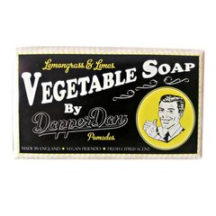 Мыло Dapper Dan Lemongrass & limes Vegetable Soap 190 г