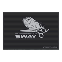 Перукарський гумовий килимок для інструментів Sway 45х30х0,5 см.