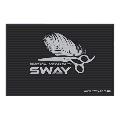 Парикмахерский резиновый коврик для инструментов Sway 45х30х0,5 см.