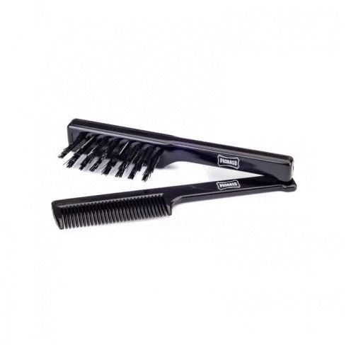 Гребінь і щітка для бороди та вусів Proraso Moustache Comb and Brush