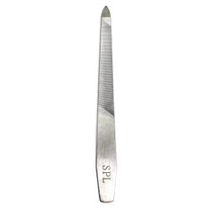 Пилочка для ногтей с металлической насечкой SPL, 13см, 9806