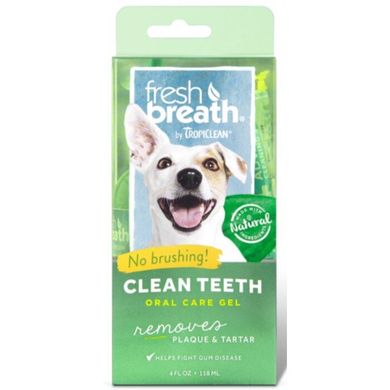 Гель для чищення зубів собак TropiClean Fresh Breath