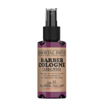 Міні-Лосьйон Після Гоління Immortal Infuse Barber Cologne Sandalwood (50ml)