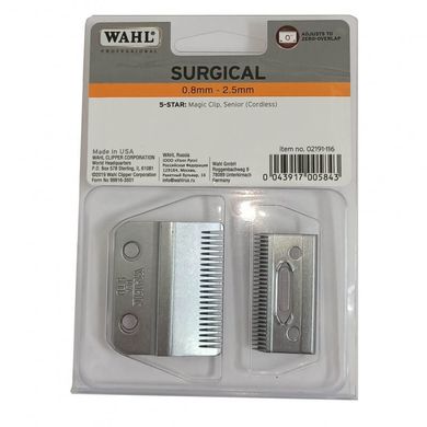 Нож Wahl Surgical 2191-116 для машинок Magic Clip, Cordless Senior, 0,8-2,5 мм