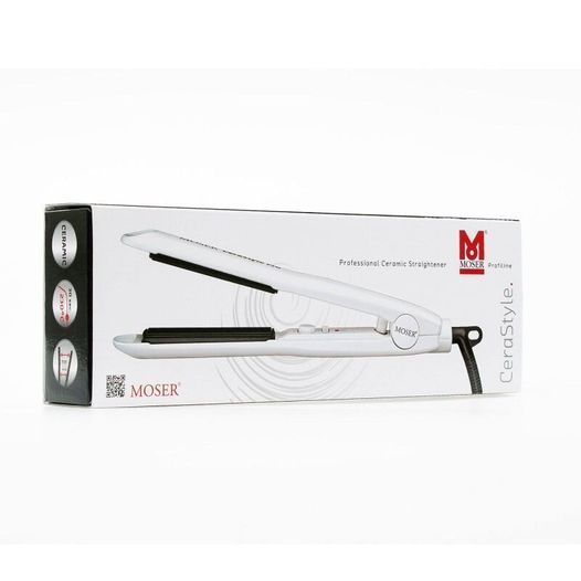 Плойка-випрямляч MOSER CeraStyle Pro 24мм, Білий