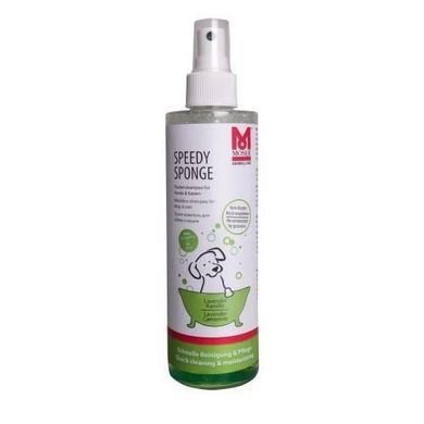 Moser Set Sheddy Brush Speedy Shampoo – сухой шампунь и резиновая щетка, набор, 2999-7045